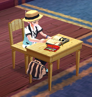 Seated preview of Teacher's Pet Schooldesk