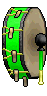 Inventory icon of Bass Drum of Kindness (Green)