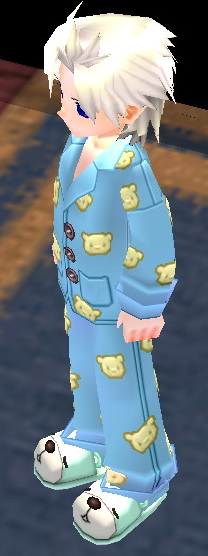 Equipped Male Pajama Set viewed from an angle