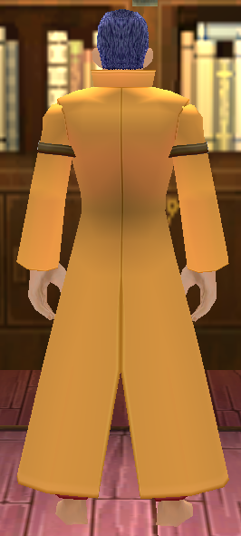 Equipped GiantMale Suit for Alchemist-in-Training viewed from the back