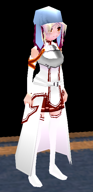 Equipped Asuna SAO Outfit (Default) viewed from an angle