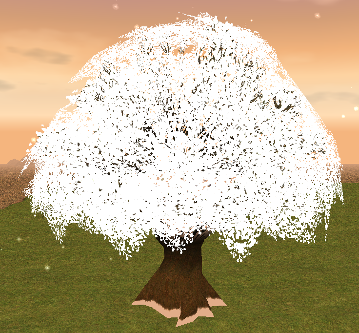 Building preview of Homestead Shiny Snowflower Tree