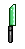 Inventory icon of Cooking Knife (Green to White Flashy)