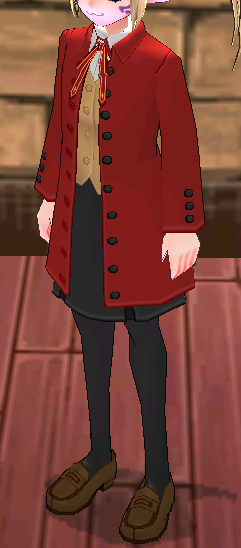 Equipped Rin Tohsaka Uniform viewed from an angle