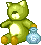 Inventory icon of Eyeless Bear Puppet (Part-Time Job)