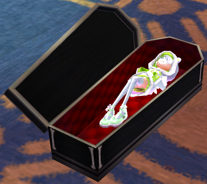Seated preview of Vampire Coffin