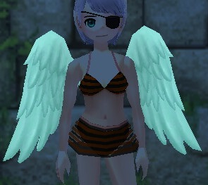 Turquoise Cupid Wings Equipped Front Night.jpeg