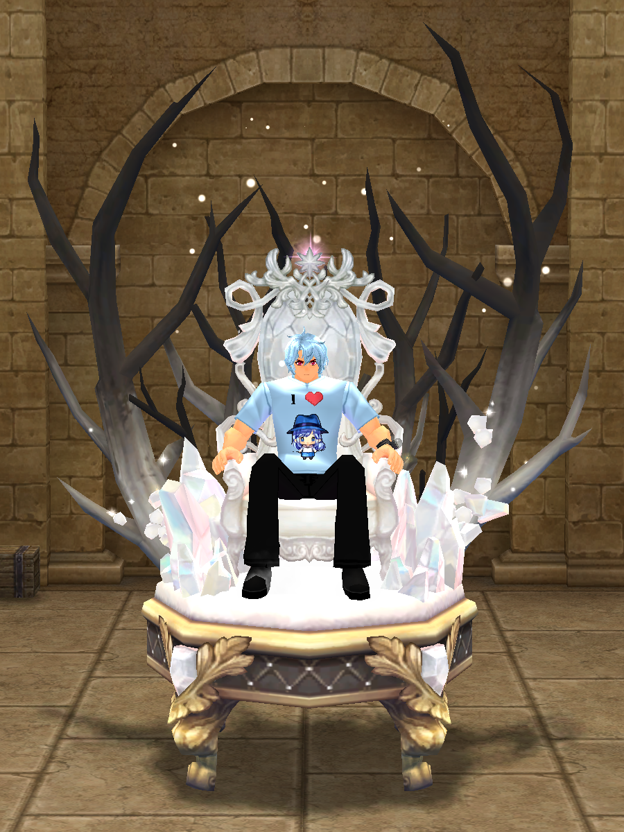 Seated preview of Ice Forest Throne