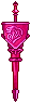 Inventory icon of Lion Claw Lance (Pink Base, Pink Trim)