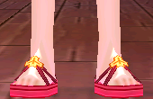 Bright Elven Summer Sandals (M) Equipped Front.png