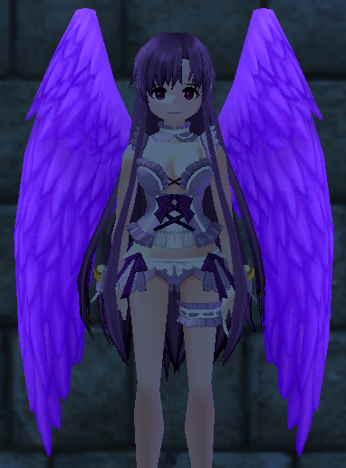 Violet Angel Wings Equipped Front Night.png