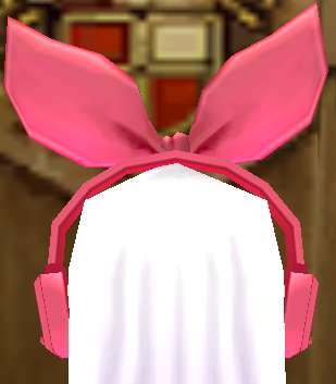 Equipped Kagamine Rin Headset viewed from the back