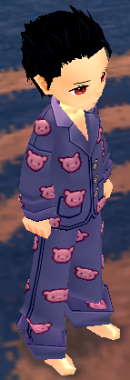 Equipped Bear Pajamas viewed from an angle