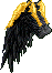 Icon of Black Battle Pegasus Wings