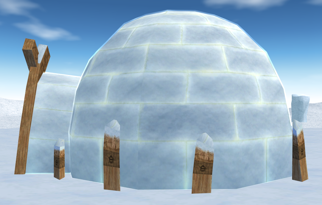 Right side of Igloo