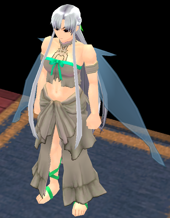 Equipped Giant Asuna ALO Set viewed from an angle