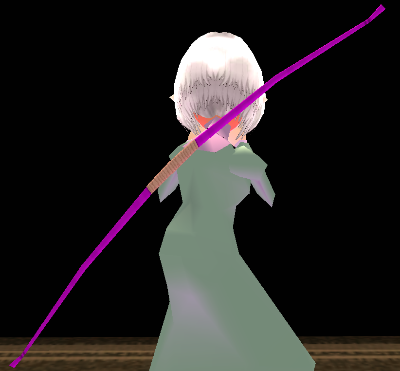 Sheathed Long Bow