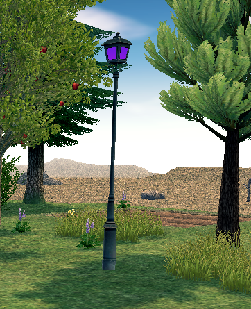 Building preview of City Lamp (Purple)