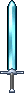 Inventory icon of Bastard Sword (Blue Blade Type 3)