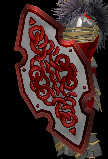 Equipped Vales Shield