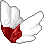 Icon of Snow-white Hummingbird Wings