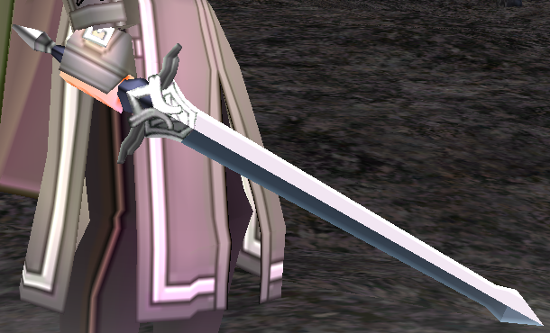 Equipped Ranger Sword