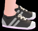 Equipped Shirou Emiya Sneakers viewed from the side
