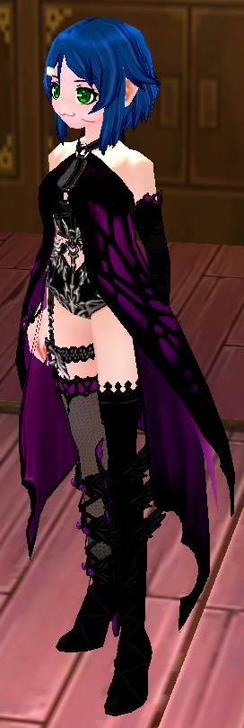 Equipped Succubus Queen Set viewed from an angle