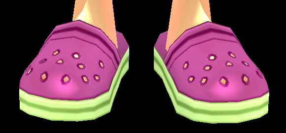 Equipped Surgeon's Shoes viewed from the front