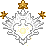 Icon of White Gorgeous Deity Halo