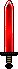 Inventory icon of Gladius (Neon Red Blade, Black Hilt)
