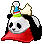 Icon of Panda Party Hat