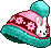 Snow Bunny Nordic Beanie (M)
