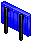 Inventory icon of Cooking Table (Blue)