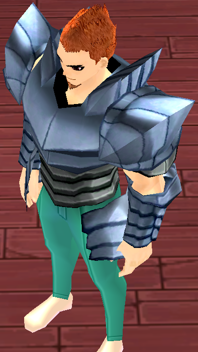 Equipped GiantMale Dragon Rider Plate Armor viewed from an angle