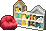 Icon of Bookshelf and Beanbag Chair