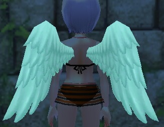 Turquoise Cupid Wings Equipped Back Night.jpeg