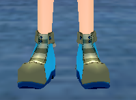 Adorable Raccoon Shoes (Male) Equipped Front.png