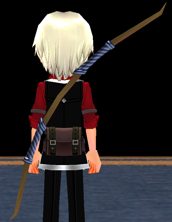 Sheathed Elven Long Bow