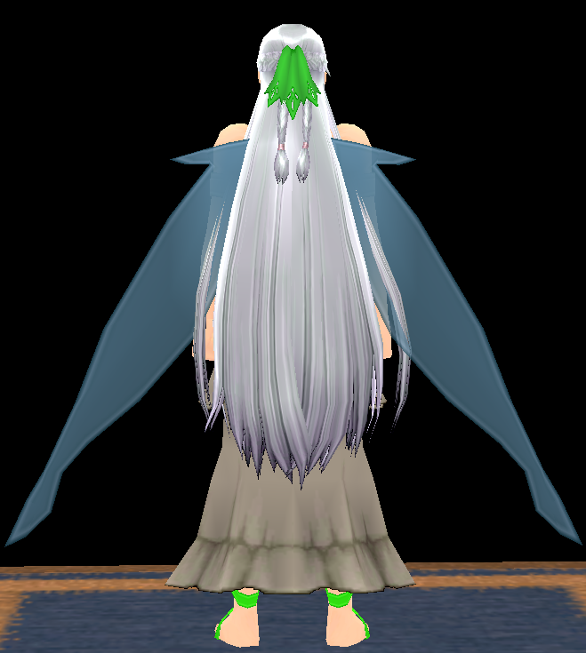 Equipped Giant Asuna ALO Set viewed from the back