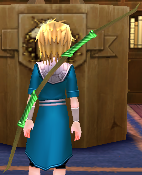 Sheathed Elven Long Bow