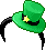 Inventory icon of Mini Leprechaun Hat (Black Band, Green Hat)