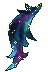 Icon of Starry Night Wolf Tail
