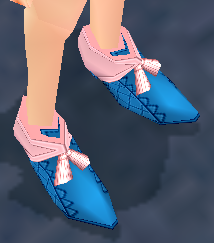 Equipped Lined Ribbon Shoes viewed from an angle