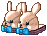 Icon of Rabbit Slippers