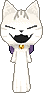 Icon of Magicked Chibi Ghost Cat Robe