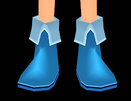 Equipped Droopy Ankle Shoes (M) viewed from the front