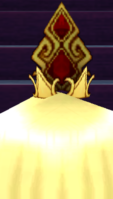 Equipped Eirawen's Tiara viewed from the back
