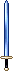 Inventory icon of Longsword (Blue)