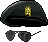 Icon of Desert Soldier Sunglasses and Beret
